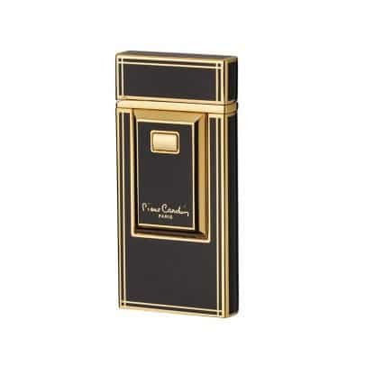 Briquet Pierre Cardin Double Arc Noir & Doré