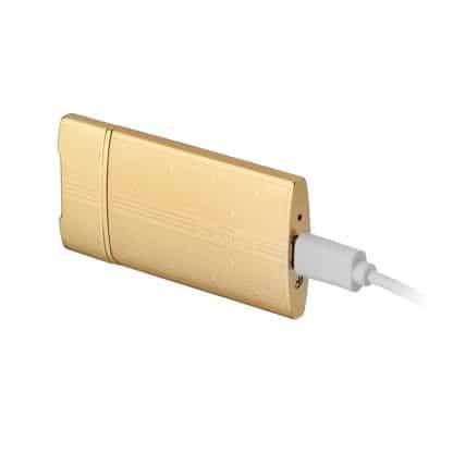Briquet Pierre Cardin Coeur Doré – Image 3