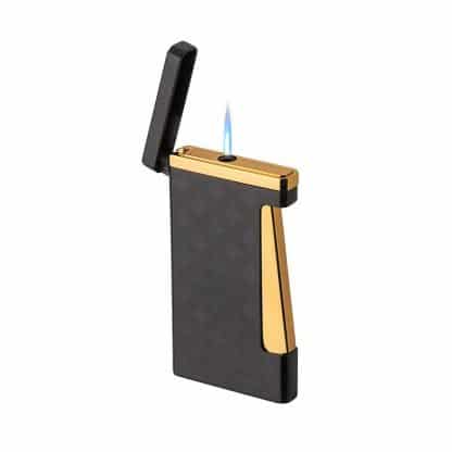 Briquet Pierre Cardin Damier Noir – Image 2