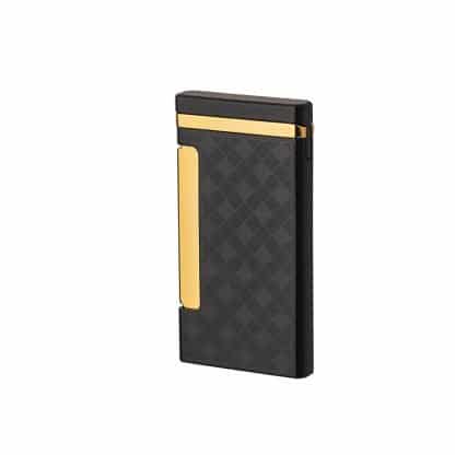 Briquet Pierre Cardin Damier Noir – Image 3