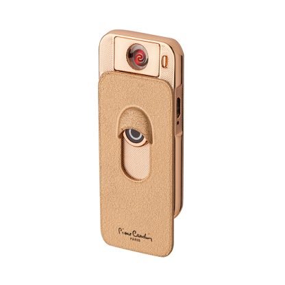 Briquet Pierre Cardin Facecam Doré – Image 2