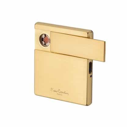 Briquet Pierre Cardin Flat Doré – Image 2