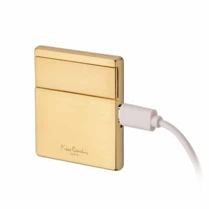 Briquet Pierre Cardin Flat Doré – Image 4