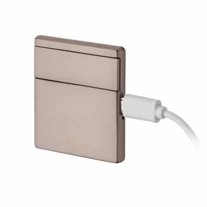 Briquet Pierre Cardin Flat Taupe – Image 3