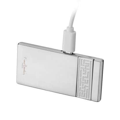 Briquet Pierre Cardin Pharaon Argentée – Image 4