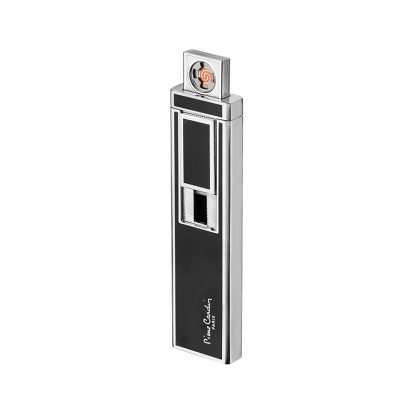 Briquet Pierre Cardin USB Noir & Argent – Image 2