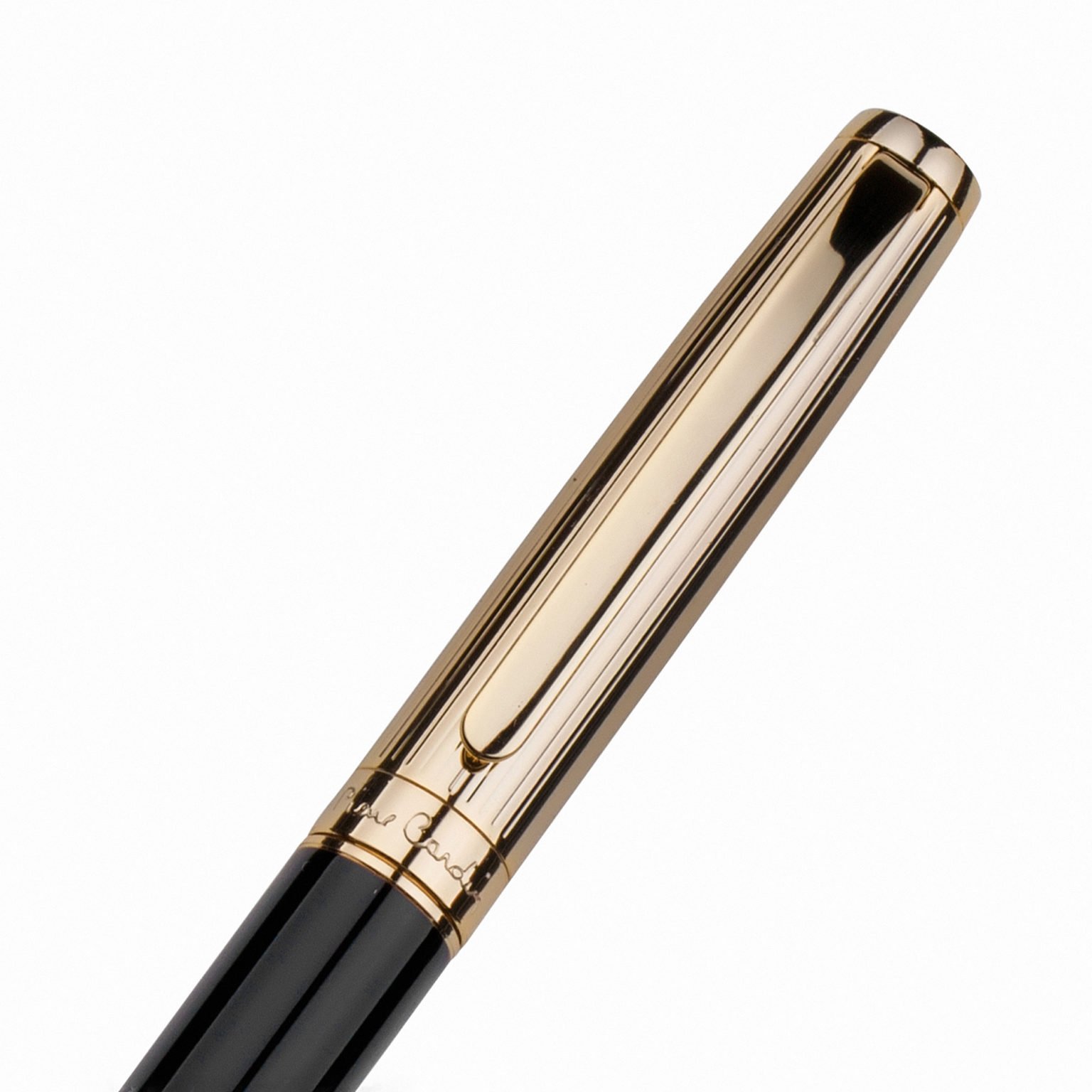 Stylo Bille Pierre Cardin Plaqué Or - Superbe état, Recharge Incluse, Acier Classique
