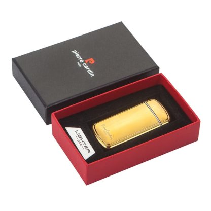 Briquet Pierre Cardin Shake Doré – Image 3