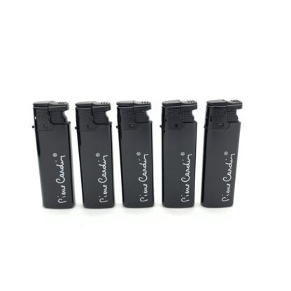 5 x Briquet Pierre Cardin Paris Noir